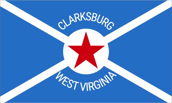 The Clarksburg Municipal Flag
