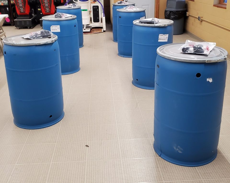 city rain barrel kits