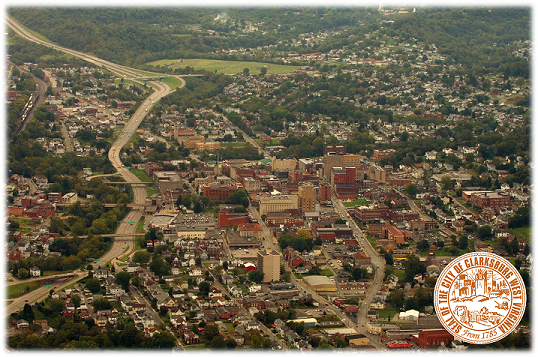 Aerial of Clarksburg